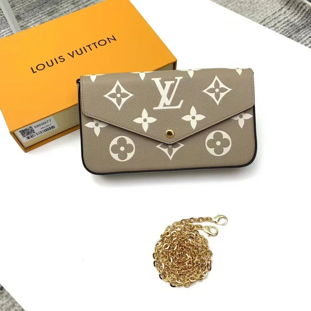 Louis Vuitton wallet, crossbody bag